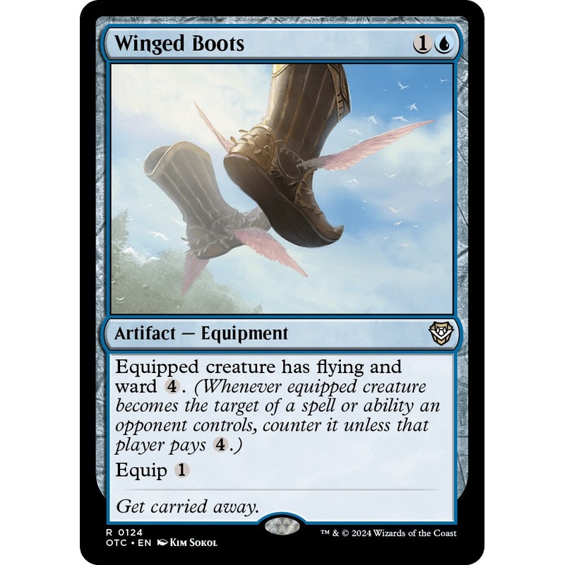 Winged Boots [Outlaws of Thunder Junction Commander]