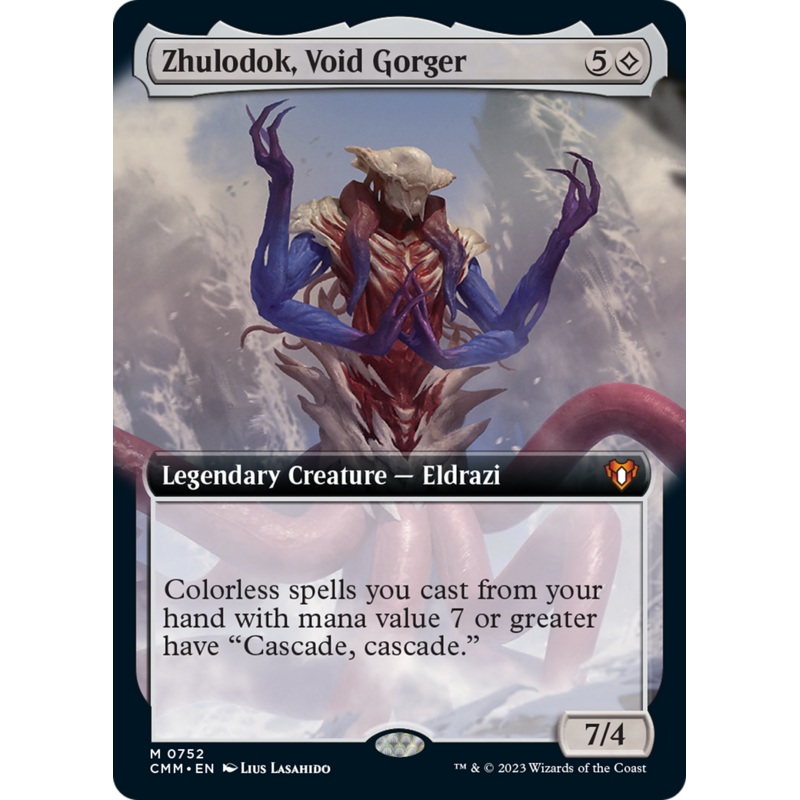 Zhulodok, Void Gorger (Extended Art) [Commander Masters]