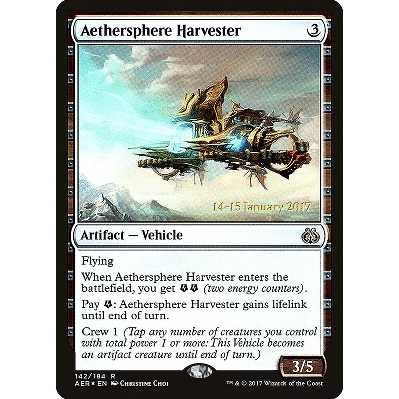 Aethersphere Harvester [Aether Revolt Prerelease Promos]