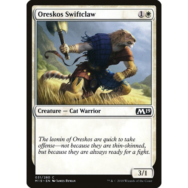 Oreskos Swiftclaw [Core Set 2019]
