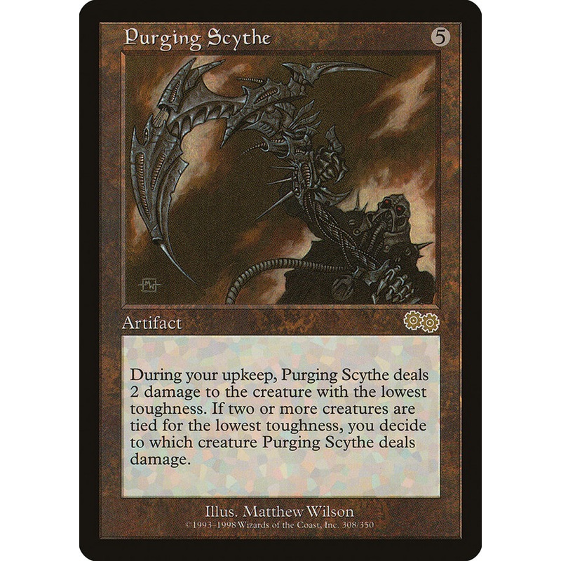 Purging Scythe [Urza's Saga]