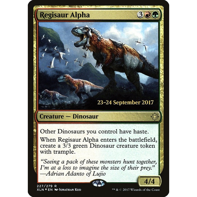 Regisaur Alpha [Ixalan Prerelease Promos]