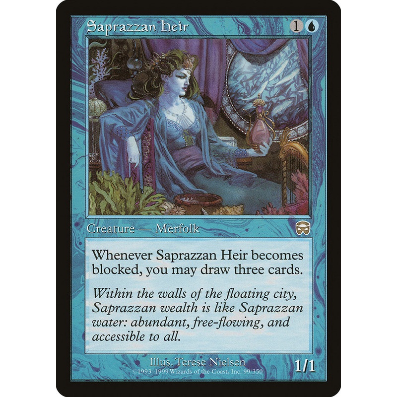 Saprazzan Heir [Mercadian Masques]