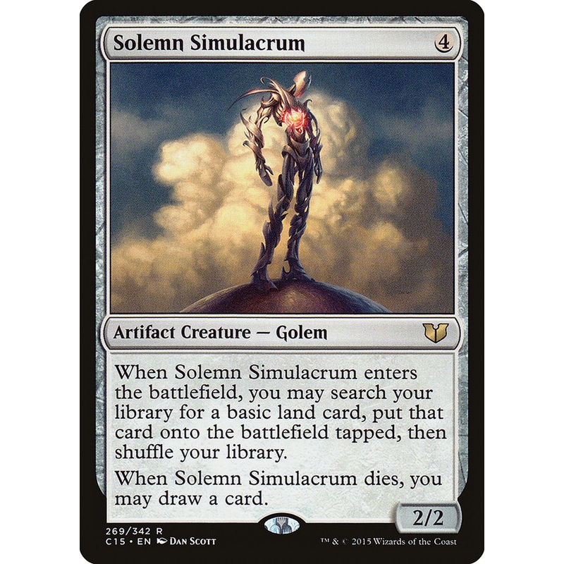 Solemn Simulacrum [Commander 2015]