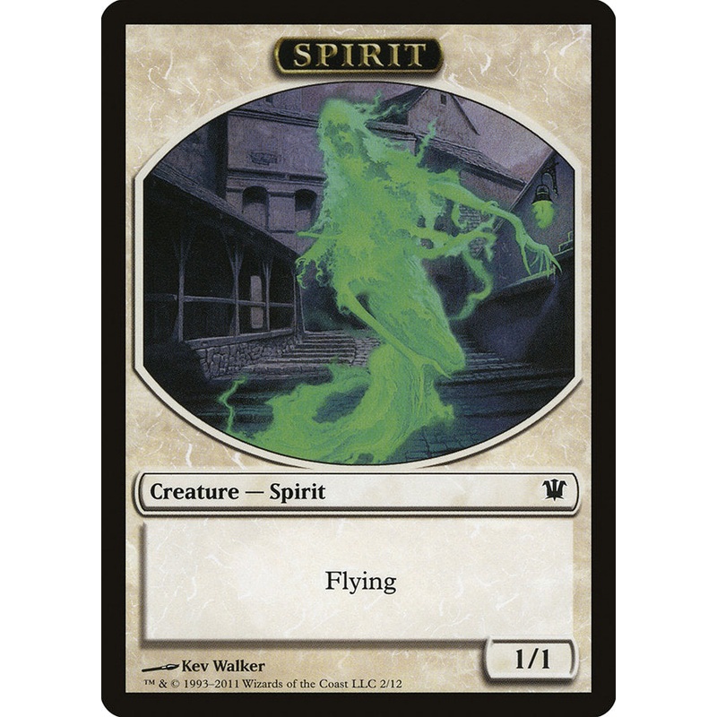 Spirit Token [Innistrad Tokens]