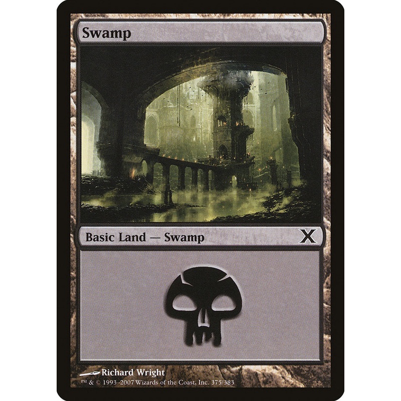 Swamp (375) [Tenth Edition]