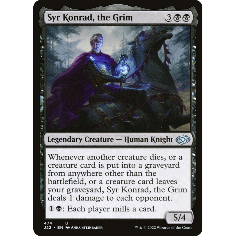 Syr Konrad, the Grim [Jumpstart 2022]