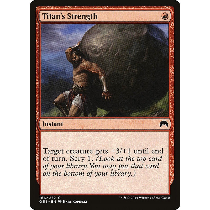 Titan's Strength [Magic Origins]