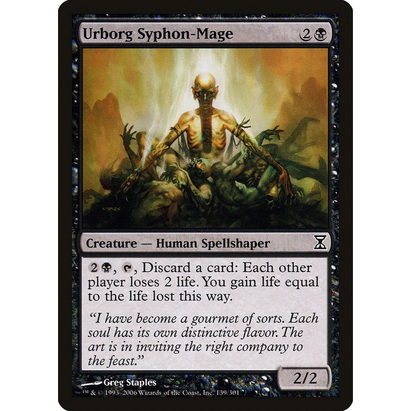 Urborg Syphon-Mage [Time Spiral]