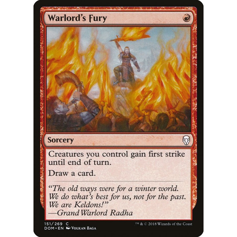 Warlord's Fury [Dominaria]