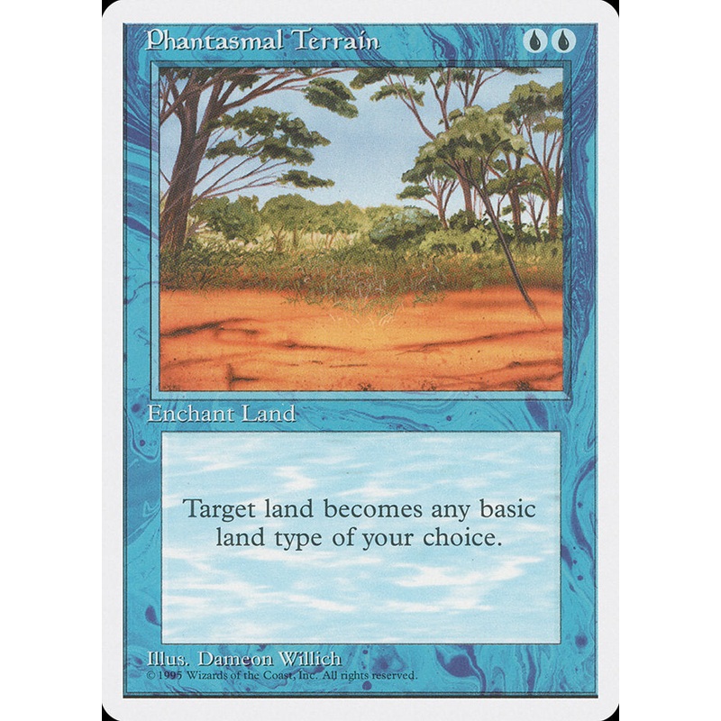 Phantasmal Terrain [Fourth Edition]