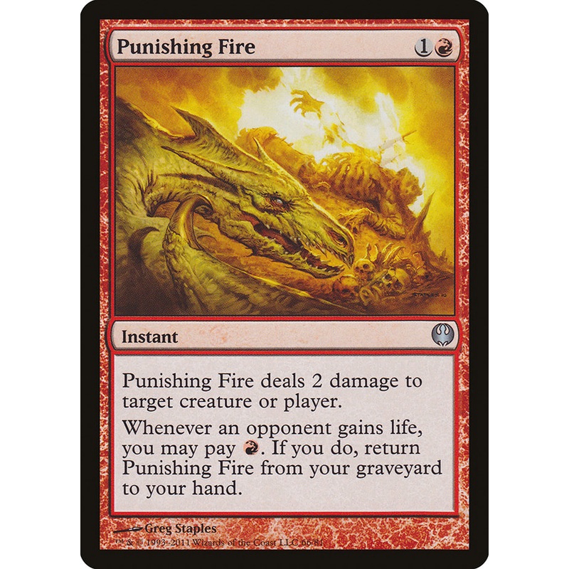 Punishing Fire [Duel Decks: Knights vs. Dragons]