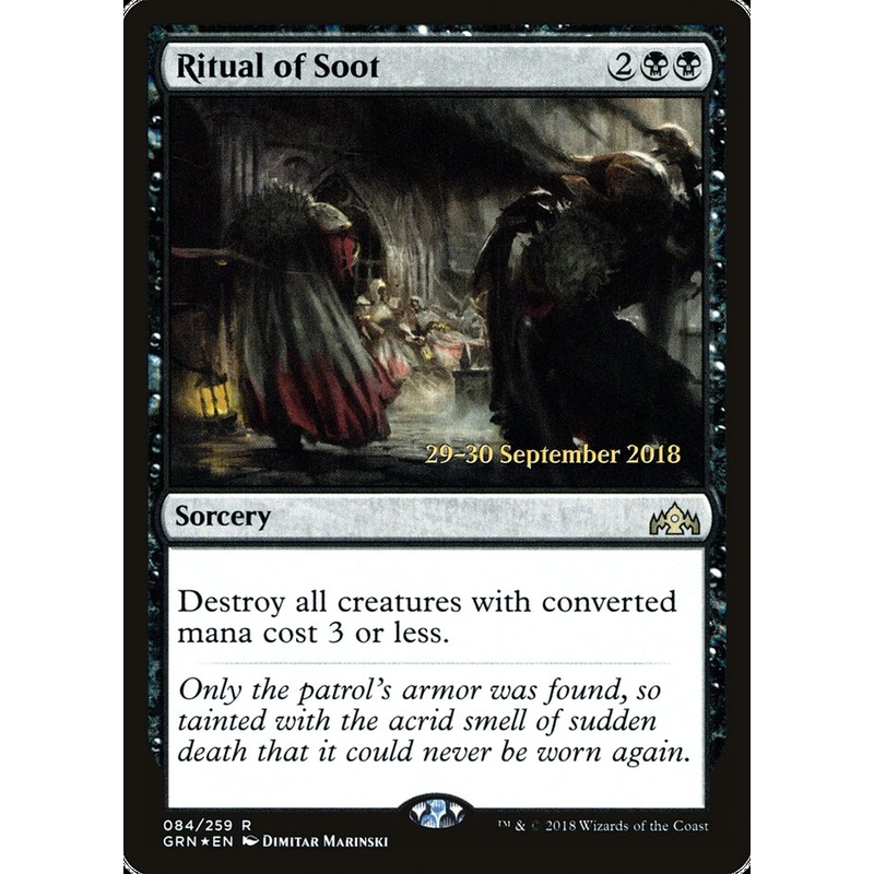 Ritual of Soot [Guilds of Ravnica Prerelease Promos]