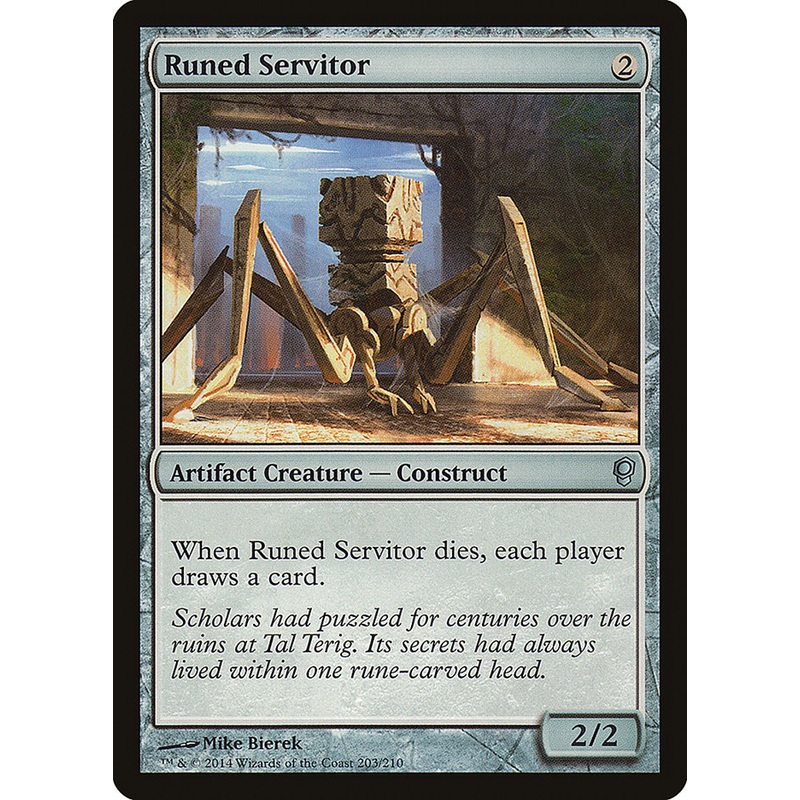 Runed Servitor [Conspiracy]