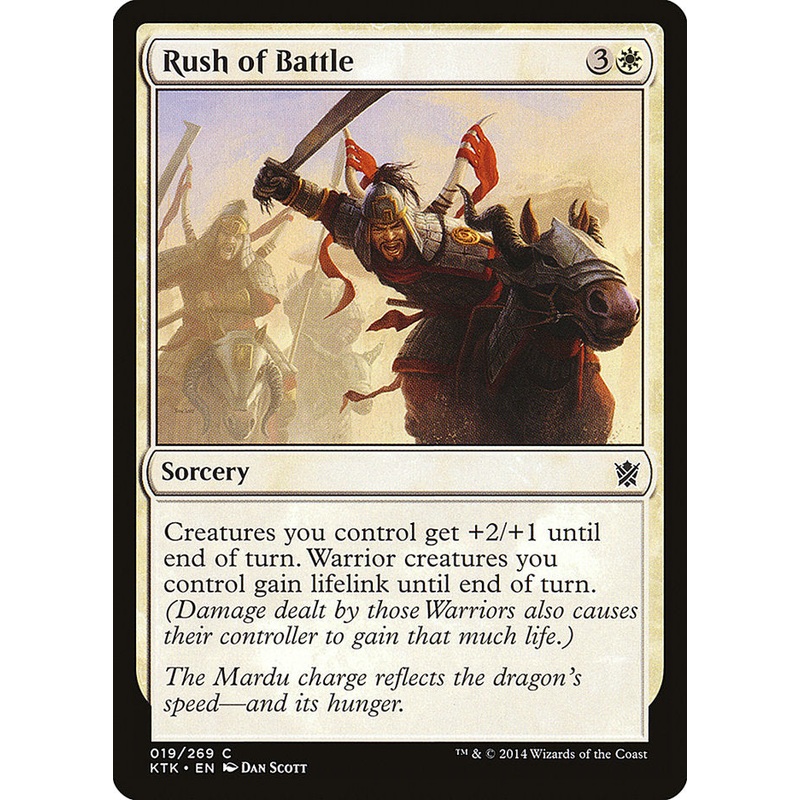 Rush of Battle [Khans of Tarkir]