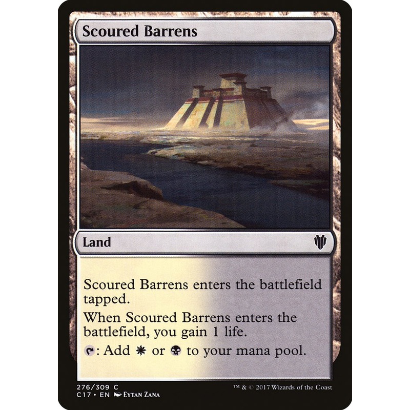 Scoured Barrens [Commander 2017]