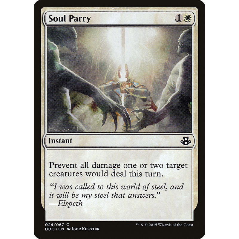 Soul Parry [Duel Decks: Elspeth vs. Kiora]