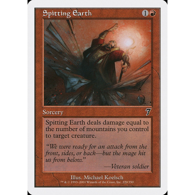Spitting Earth [Seventh Edition]