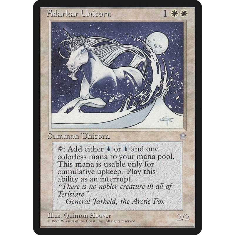 Adarkar Unicorn [Ice Age]
