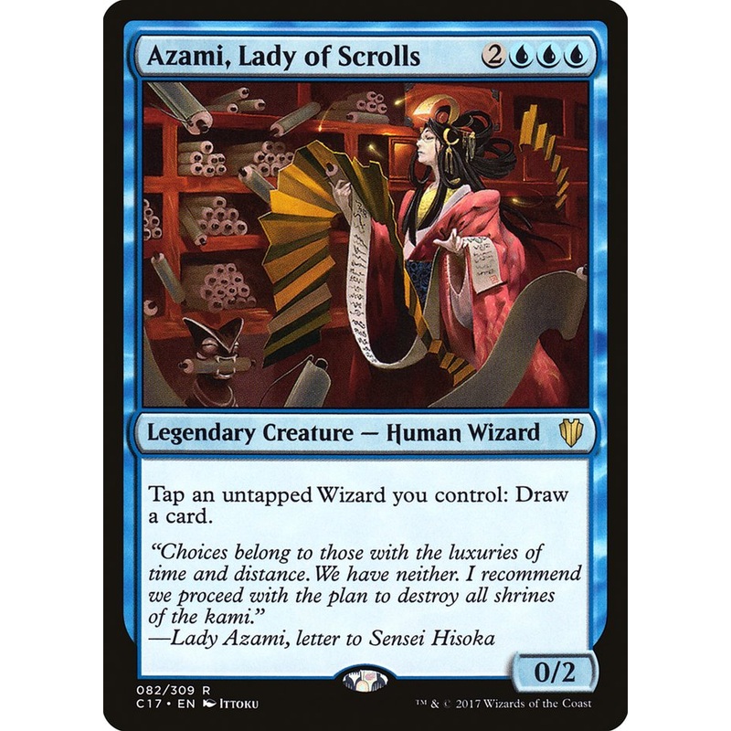 Azami, Lady of Scrolls [Commander 2017]