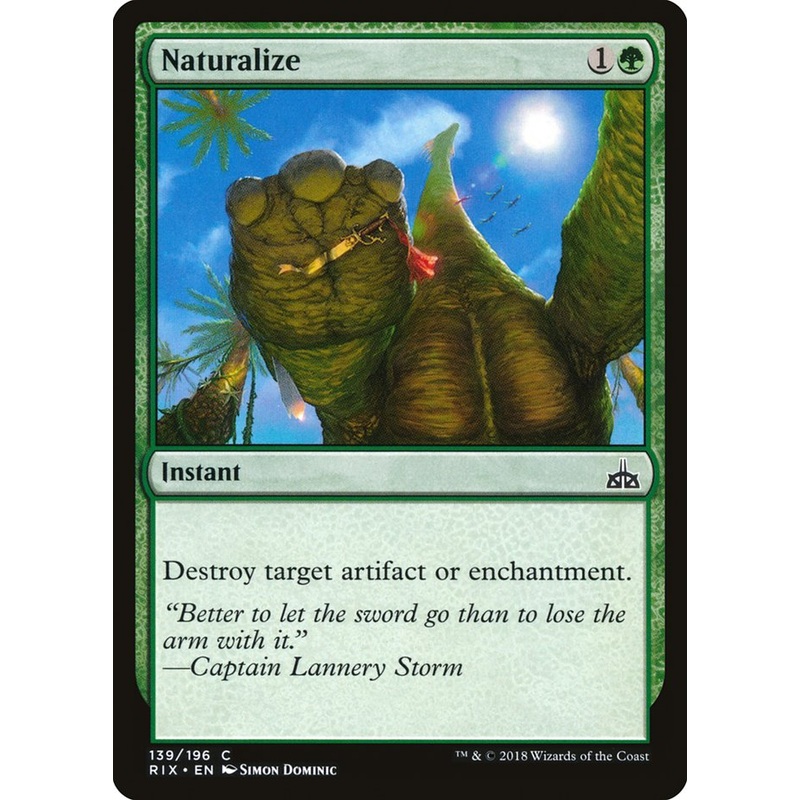 Naturalize [Rivals of Ixalan]