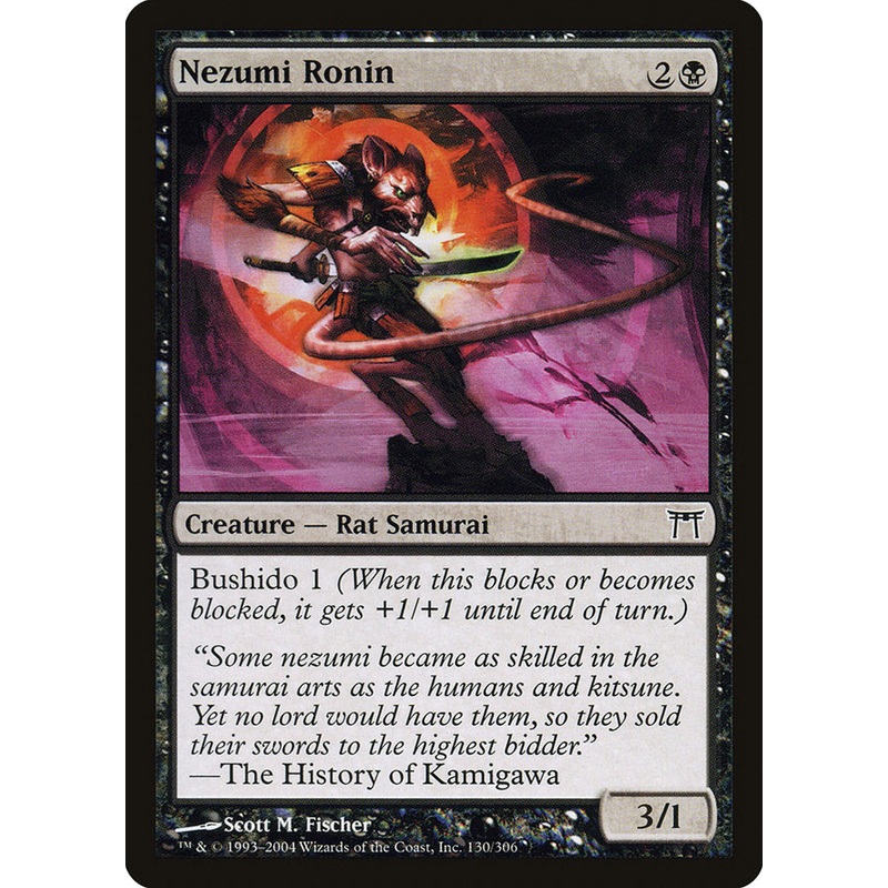 Nezumi Ronin [Champions of Kamigawa]