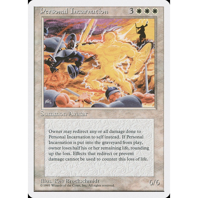 Personal Incarnation [Fourth Edition]