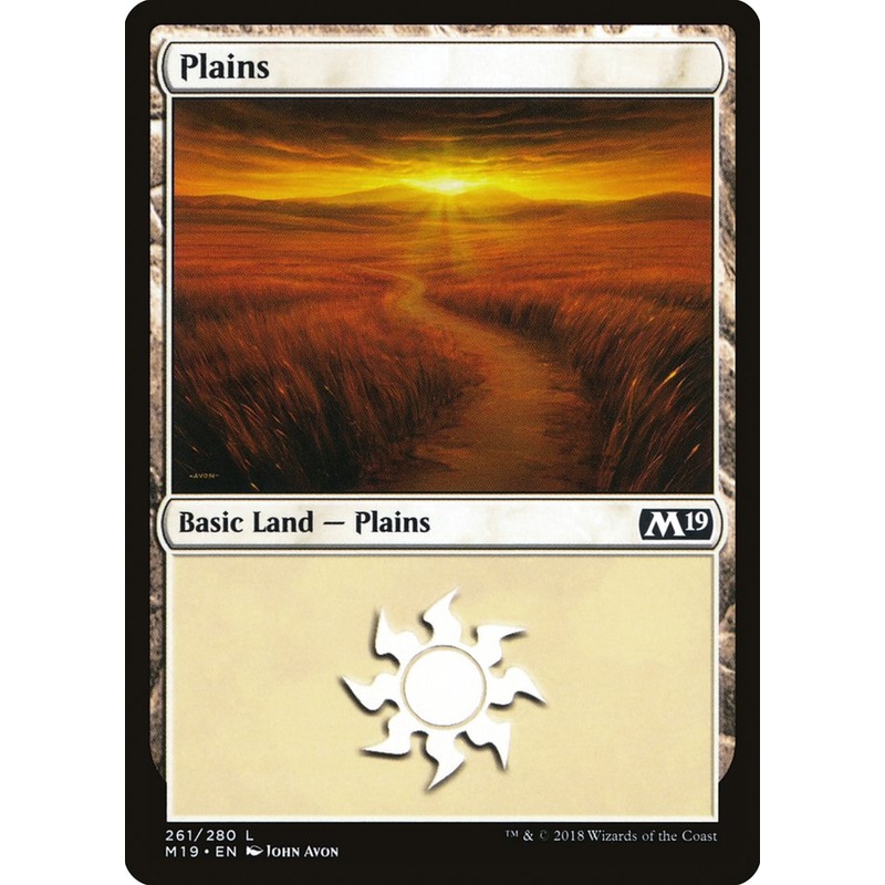 Plains (261) [Core Set 2019]