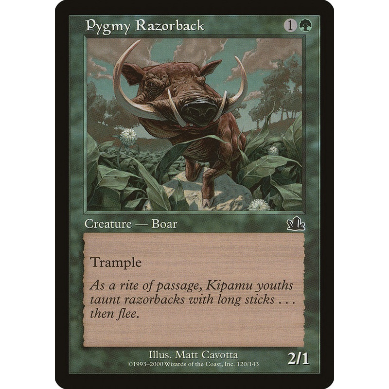 Pygmy Razorback [Prophecy]