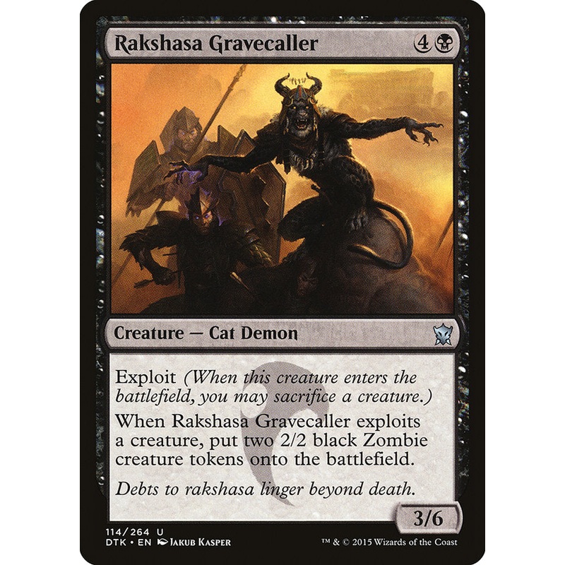 Rakshasa Gravecaller [Dragons of Tarkir]