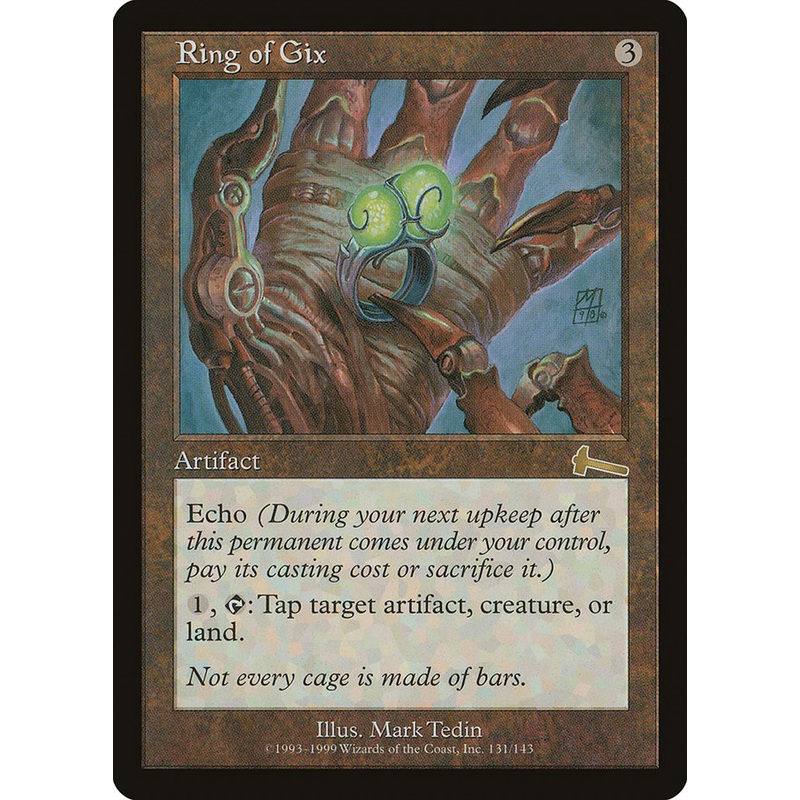 Ring of Gix [Urza's Legacy]