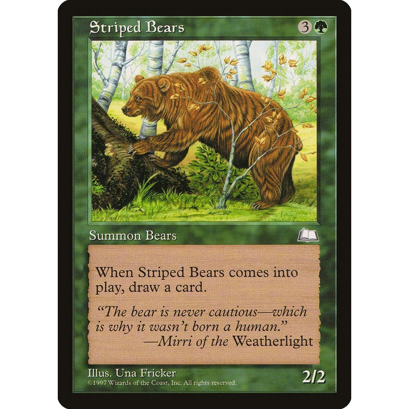 Striped Bears [Weatherlight]