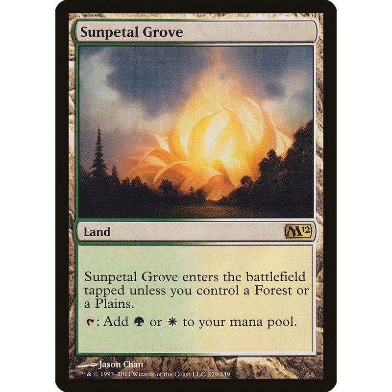 Sunpetal Grove [Magic 2012]
