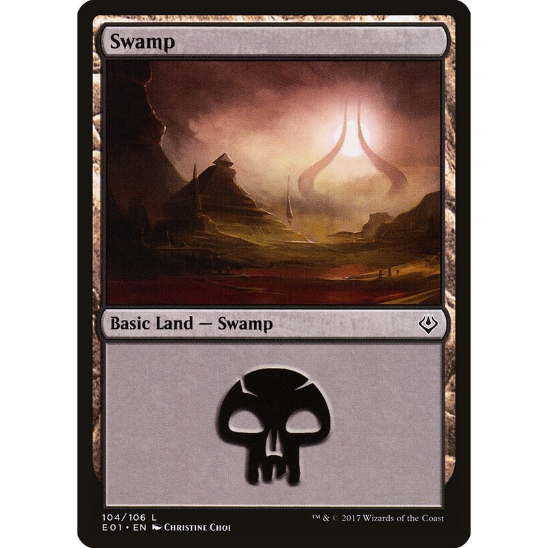 Swamp (104) [Archenemy: Nicol Bolas]