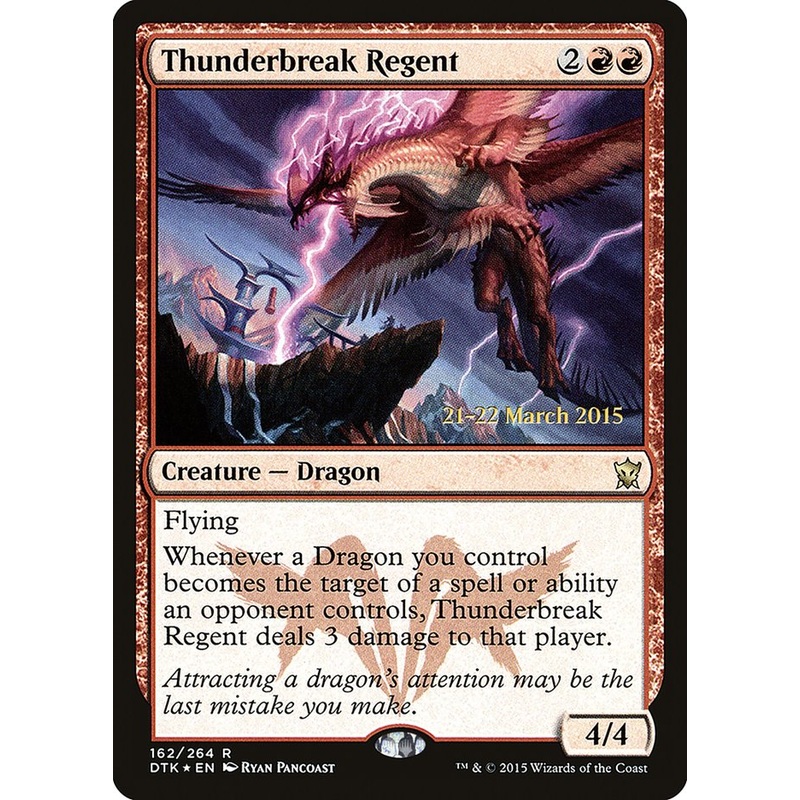 Thunderbreak Regent [Dragons of Tarkir Prerelease Promos]