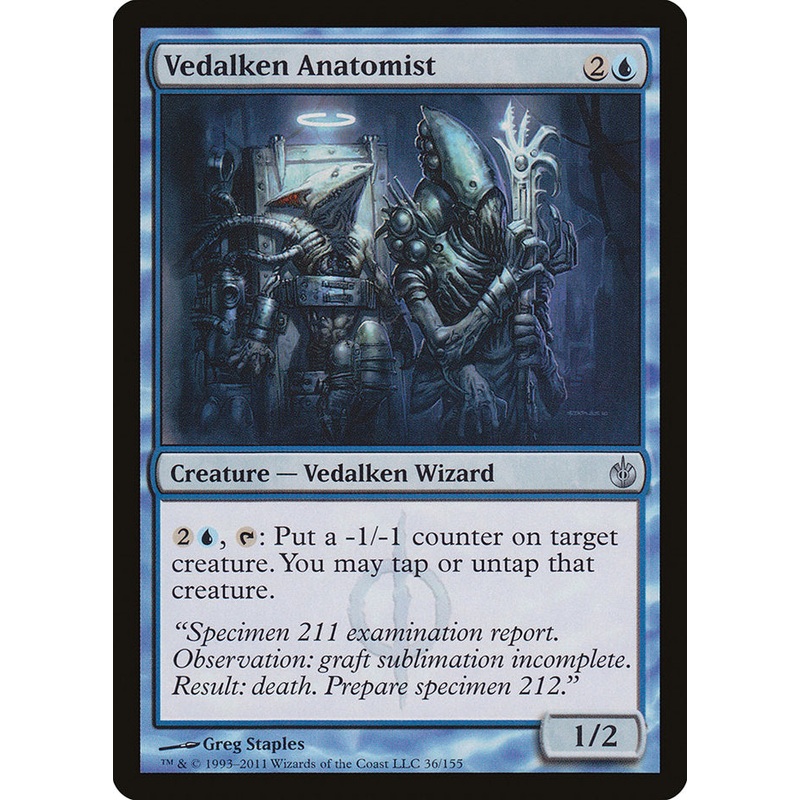 Vedalken Anatomist [Mirrodin Besieged]