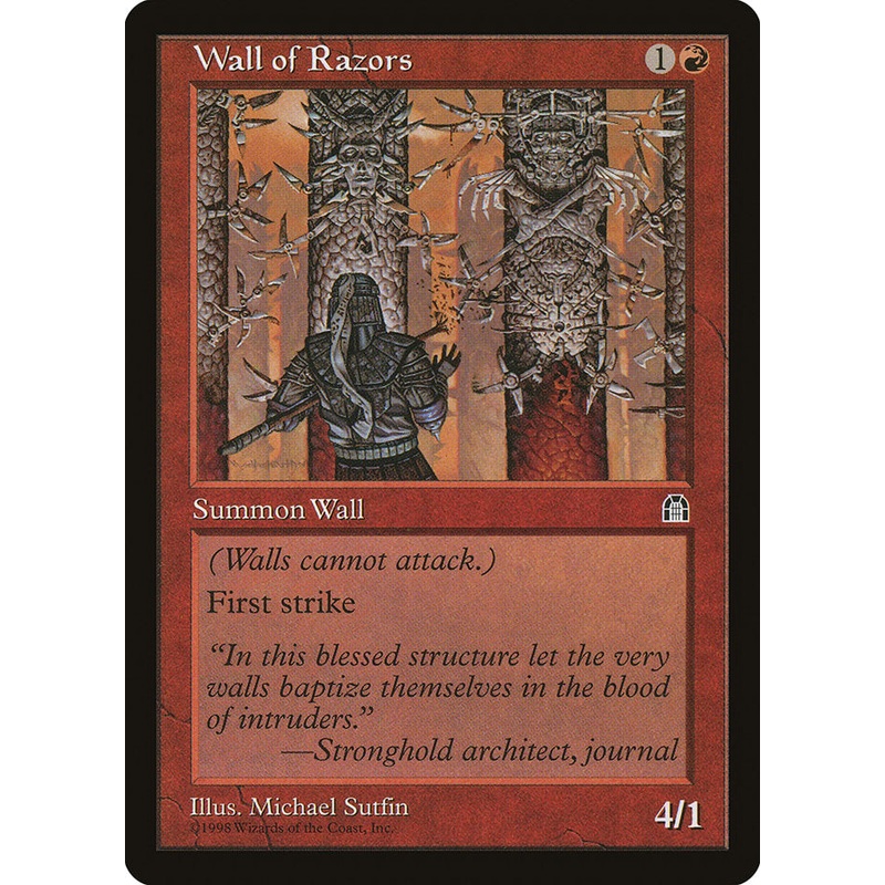 Wall of Razors [Stronghold]