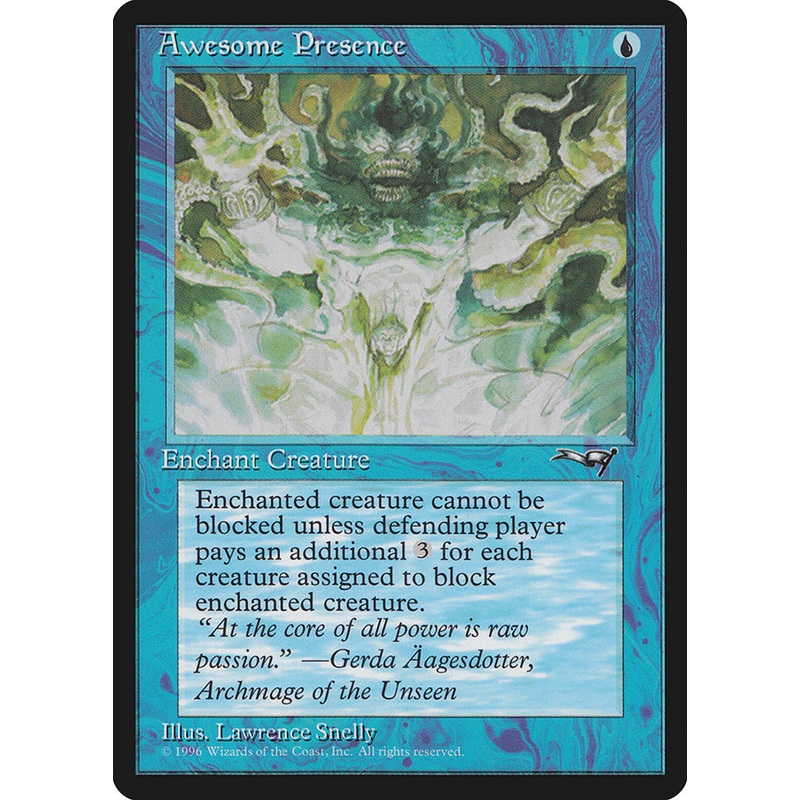 Awesome Presence (Creature Facing) [Alliances]