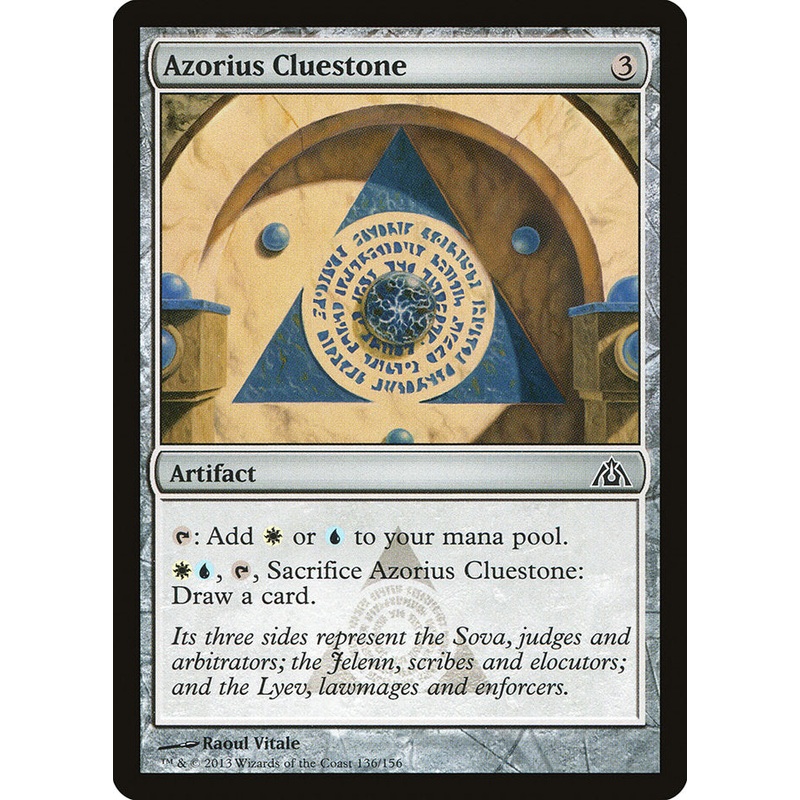 Azorius Cluestone [Dragon's Maze]
