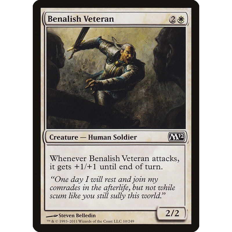 Benalish Veteran [Magic 2012]