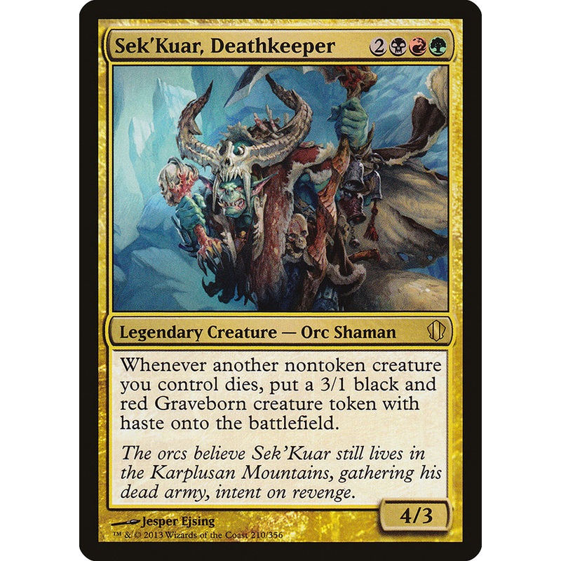 Sek'Kuar, Deathkeeper [Commander 2013]