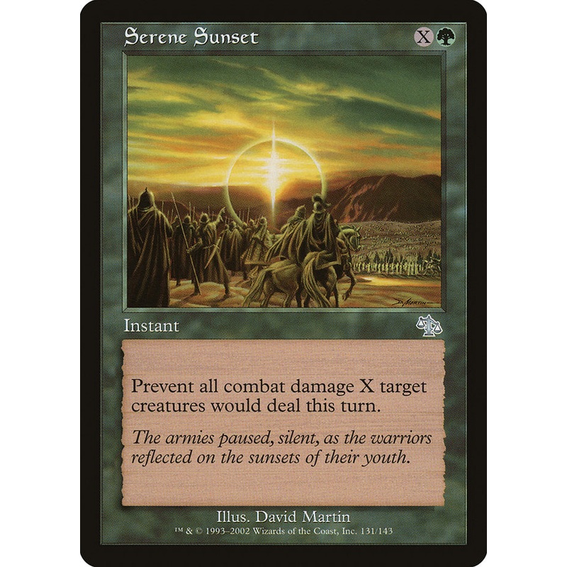 Serene Sunset [Judgment]