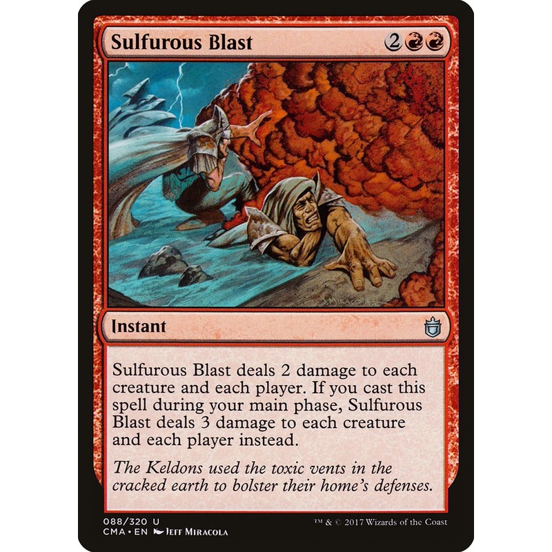 Sulfurous Blast [Commander Anthology]