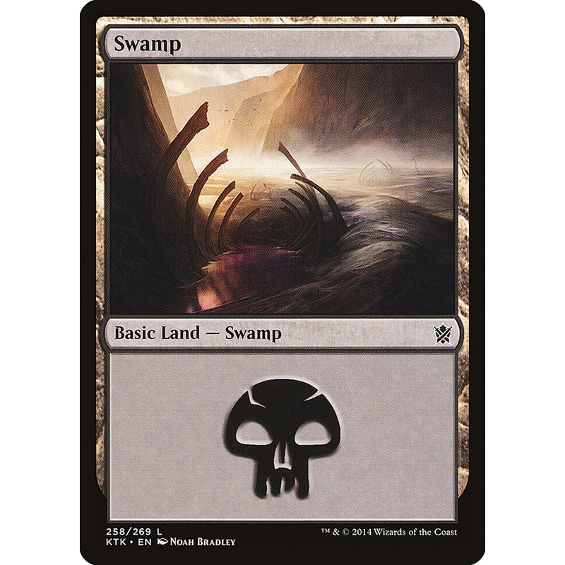 Swamp (258) [Khans of Tarkir]