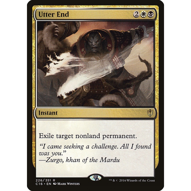 Utter End [Commander 2016]