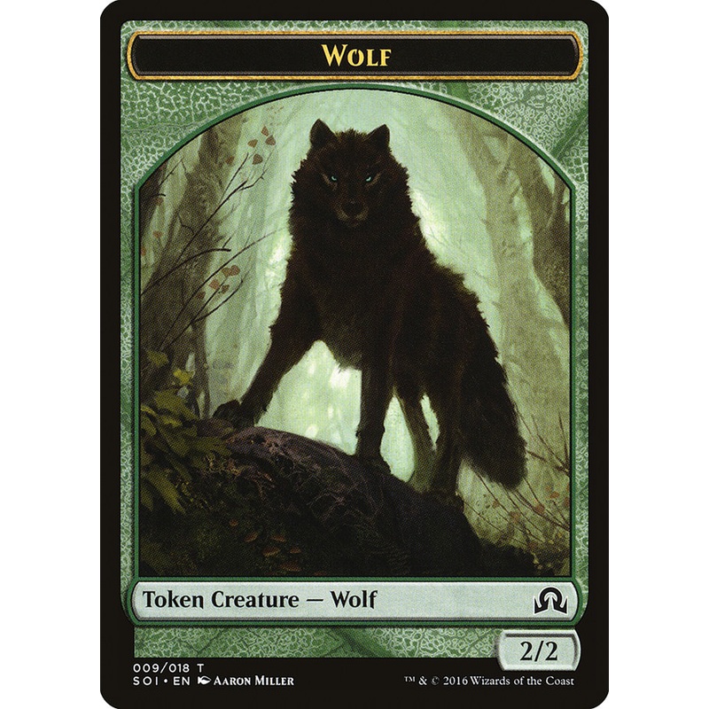 Wolf Token [Shadows over Innistrad Tokens]