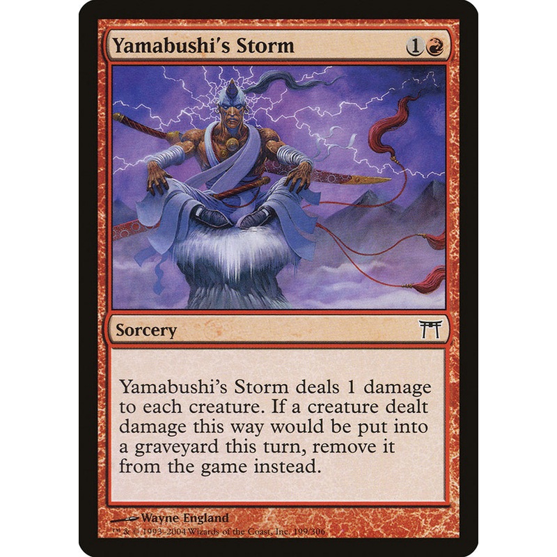 Yamabushi's Storm [Champions of Kamigawa]