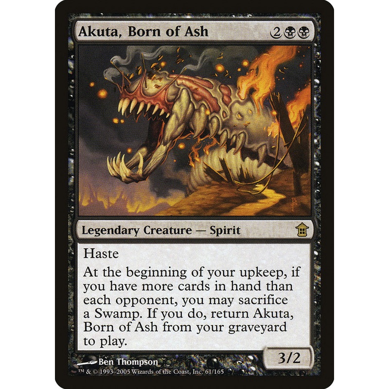 Akuta, Born of Ash [Saviors of Kamigawa]