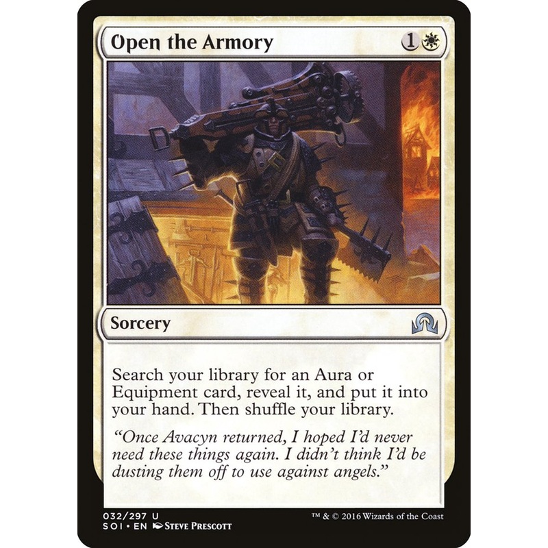 Open the Armory [Shadows over Innistrad]