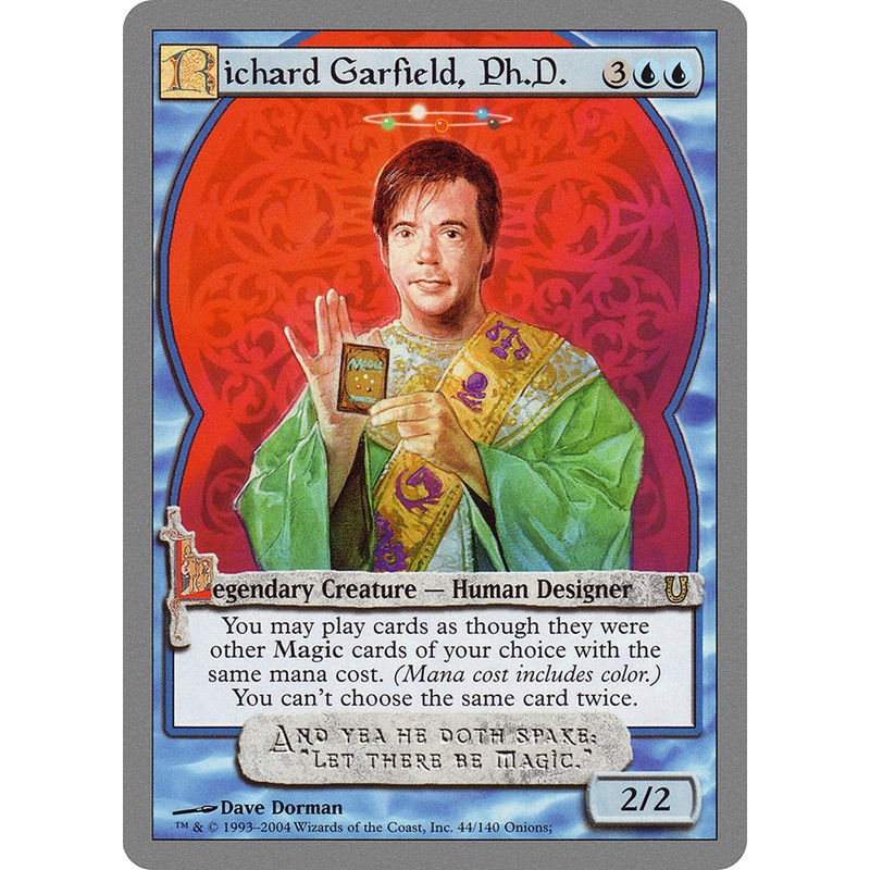 Richard Garfield, Ph.D. [Unhinged]